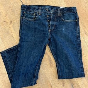 Men’s Rag & Bone jean extra slim fit 1 size 34